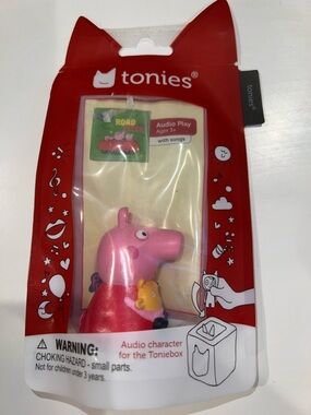 Tonies Peppa Pig Pink Audio Character for Kids